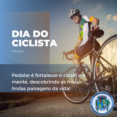 Dia Nacional Do Ciclista C Mara Municipal