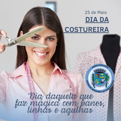 O Dia Da Costureira C Mara Municipal