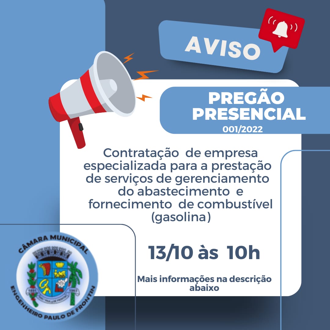 AVISO DE LICITAÇÃO