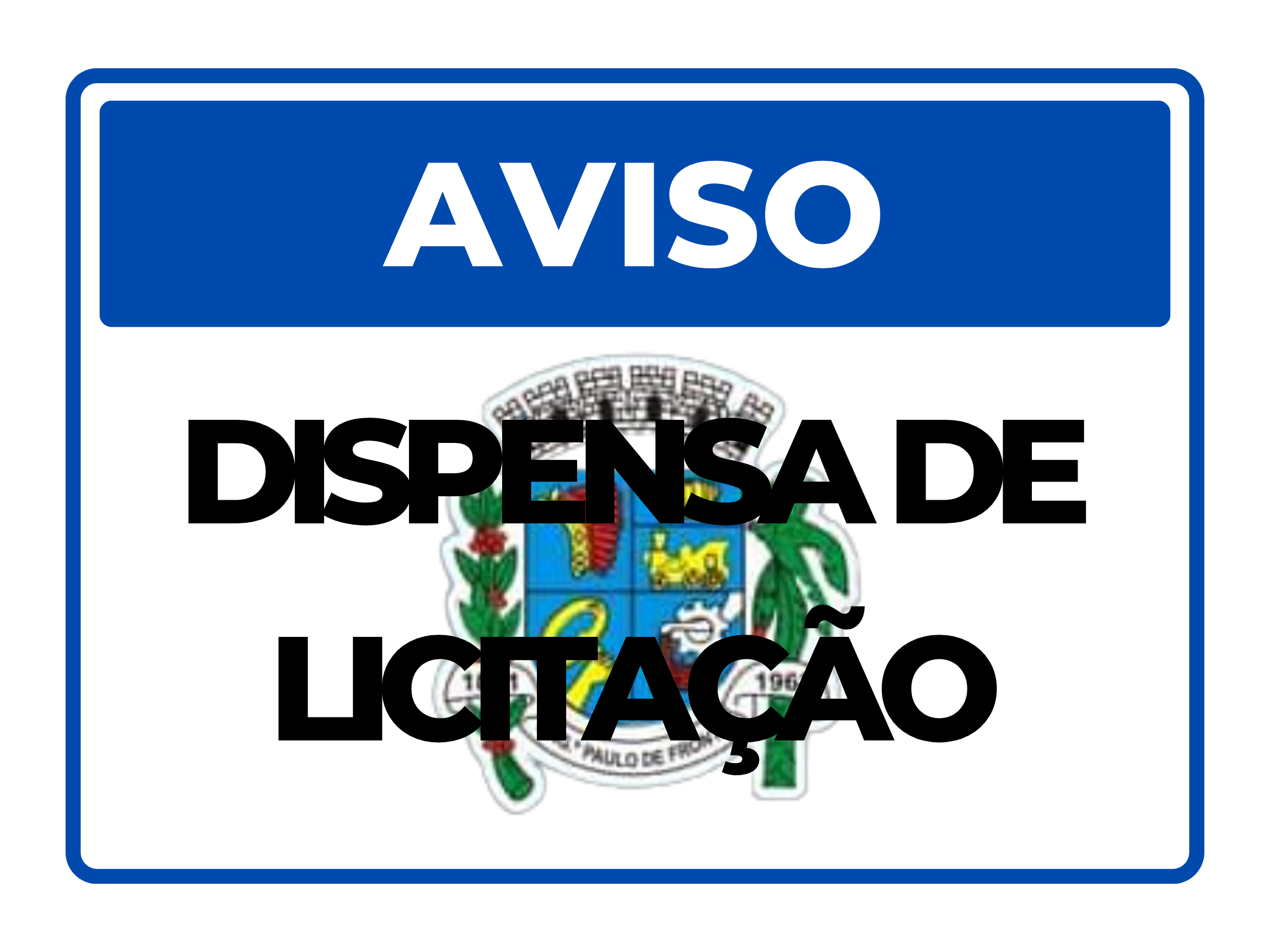 AVISO DE LICITAÇÃO