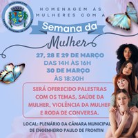 Convite Semana da Mulher