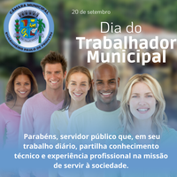  Dia do Funcionário Municipal.