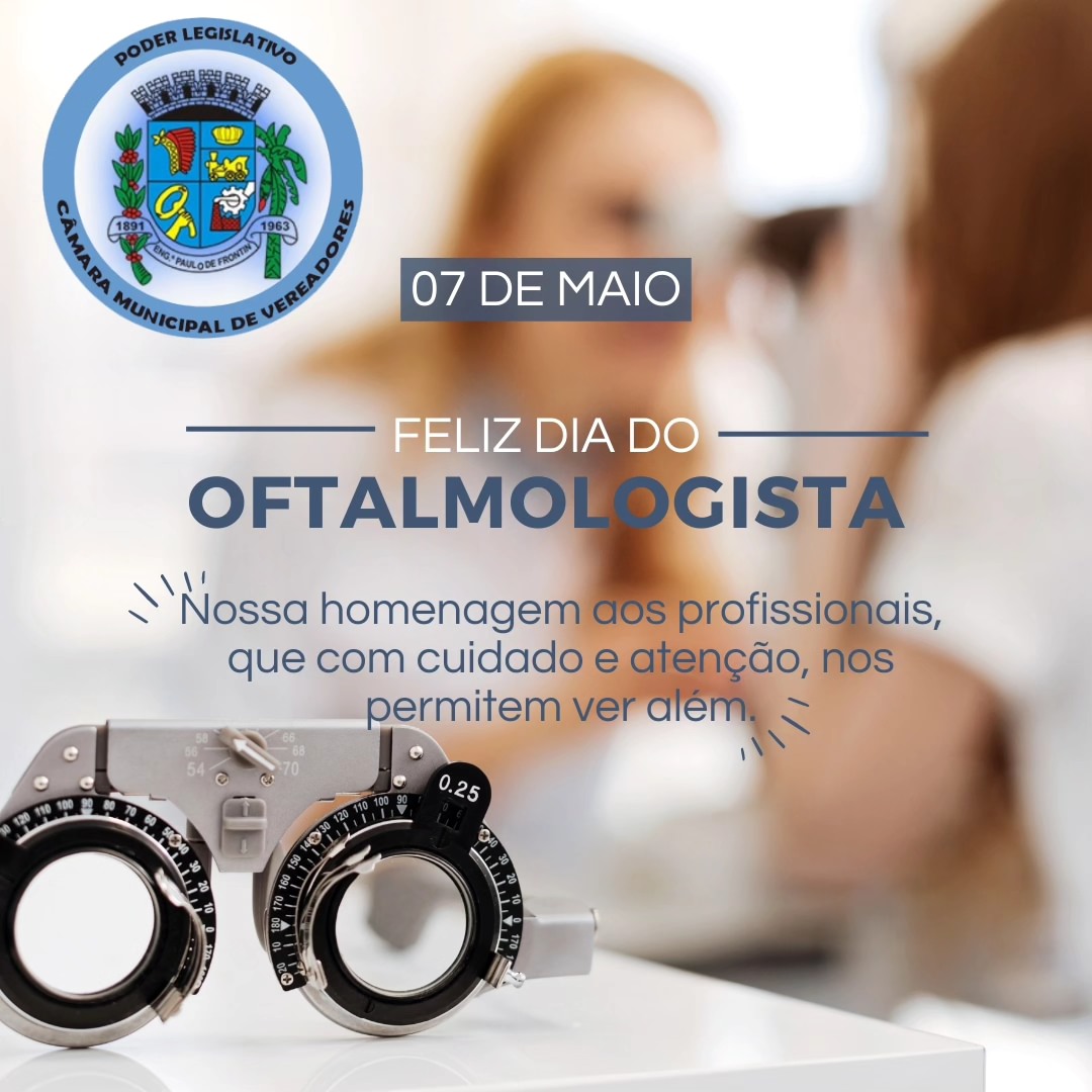 Dia do Oftalmologista