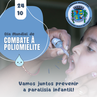 Dia Mundial de Combate à Poliomielite