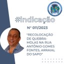 Indicação nº 011/2023