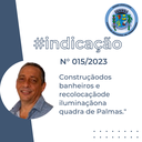 Indicação nº 015/2023