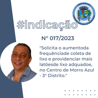 Indicação nº 017/2023