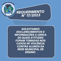 Requerimento nº 17/2023