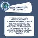 Requerimento nº 27/2023