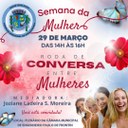 Roda de conversa entre mulheres